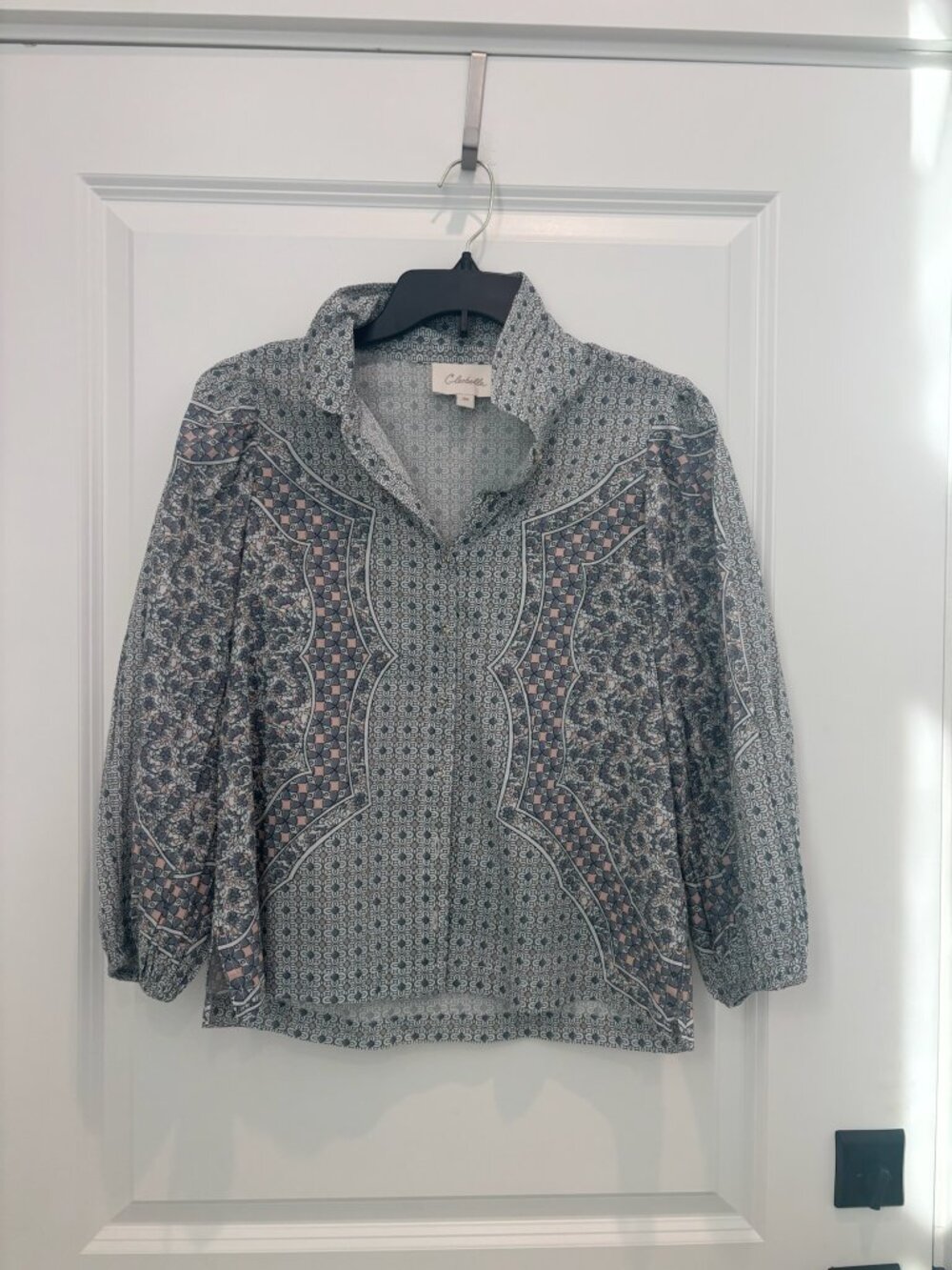 Cleobella Blouse & Short Two-Piece Set